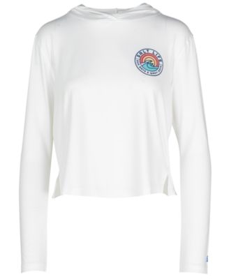 Salt Life - Women's Sun Rays Wavy Days Cropped Hooded T-Shirt