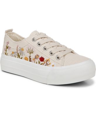 Blowfish Malibu - Sadie-Sun Embroidered Lace Up Platform Sneakers
