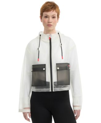 Hunter - Women's Colorblocked Transparent Water-Repellent Jacket