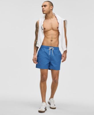 Mode of One - Men's Logo Patch Swim Trunks
