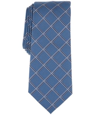 Alfani - Men's Corrid Grid-Pattern Tie