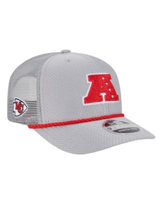 New Era - Men's Gray Kansas City Chiefs 2025 Pro Bowl 9SEVENTY Stretch-Snap Hat