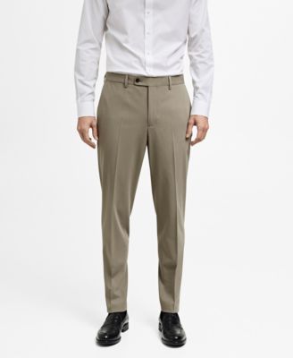 MANGO - Men's EU Slim-Fit Suit Pants