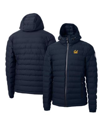 Cutter & Buck - Cutter Buck Men's Navy Cal Bears Mission Ridge Eco Insulated Puffer Full-Zip Jacket