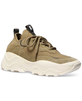Michael Kors - Men's Atlas Knit Lace-Up Trainer Sneakers