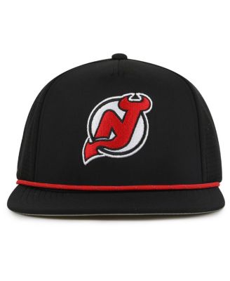 American Needle - Men's Black New Jersey Devils Buxton Pro Tech Adjustable Hat