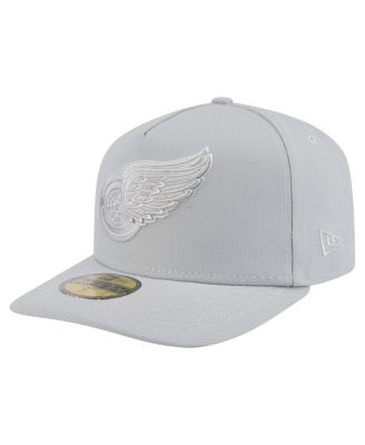 New Era - Men's Gray Detroit Red Wings Color Pack A-Frame 59FIFTY Fitted Hat