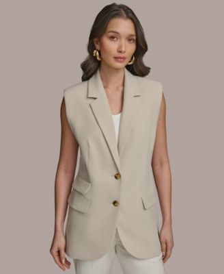 Donna Karan New York - Women's Two-Button Vest