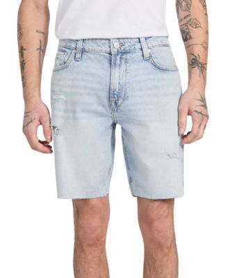 GUESS - Men's Wyatt Regular-Fit Stretch Denim Shorts