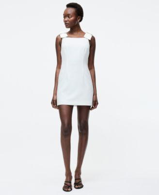 French Connection - Women's Whisper Bow Strap Mini Dress