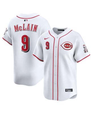 Nike - Men's Matt McLain White Cincinnati Reds Alternate Limited Player Jersey