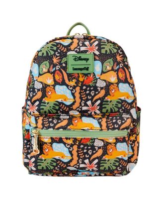 Loungefly - The Lion King 30th Anniversary Silhouette Canvas Square Mini Backpack