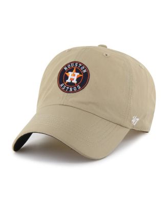 '47 Brand - Men's Khaki Houston Astros Performance Clean Up Adjustable Hat