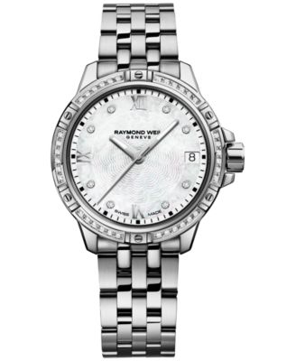 Raymond Weil - Women's Swiss Tango Diamond Accent Stainless Steel Bracelet Watch 30mm
