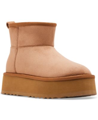 Steve Madden - Crue Platform Cozy Booties