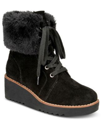 Style & Co - Women's Iggyy Lace-Up Wedge Boots