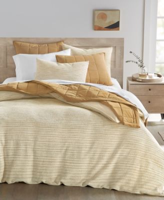 Oake - Basketweave Geo 2-Pc. Duvet Cover Set, Twin