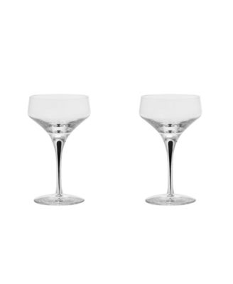 Orrefors - Metropol Coupe Barware Glasses, Set of 2