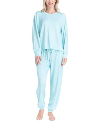Ocean Pacific - Women's Printed Waffle-Knit Pajama Set