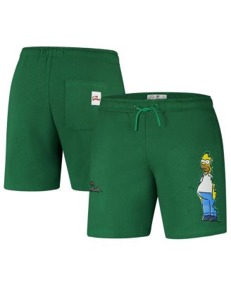 Freeze Max - Men's Kelly Green The Simpsons Homer Hiding in the Bushes Shorts