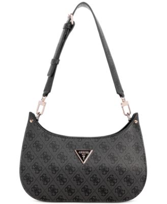 GUESS - Meridian Monogram Small Top Zip Shoulder Bag