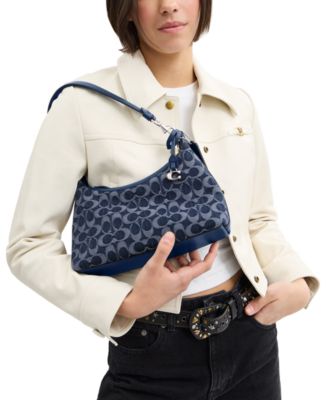 COACH - Juliet Small Shoulder Bag 25 in Signature Denim