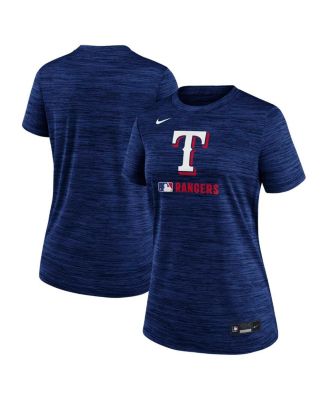Nike - Women's Royal Texas Rangers Authentic Collection Velocity Performance T-shirt