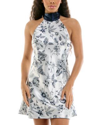 pear culture - Juniors' Reversible Halter Dress