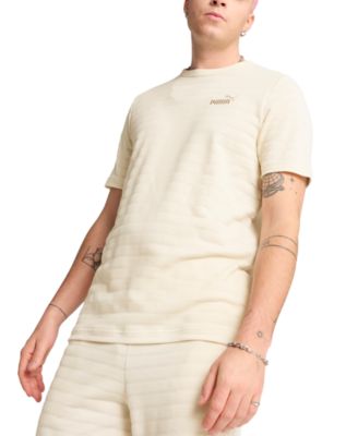 Puma - Men's Ess Elevated Regular-Fit Textured Stripe T-Shirt