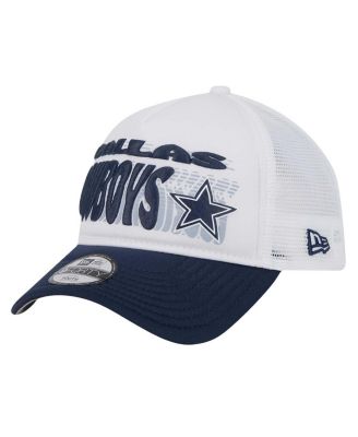 New Era - Toddler White Dallas Cowboys Team Printed A Frame 9FORTY Adjustable Hat