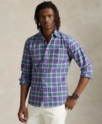Polo Ralph Lauren - Men's Classic-Fit Plaid Oxford Shirt