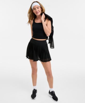 ID Ideology - Women's Pleated Mesh Pull-On Skort