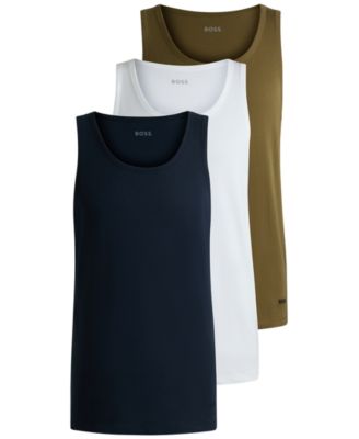 Hugo Boss - Men's Classic Tank Tops, 3-Pack