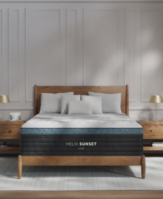 Brooklyn Bedding - Helix Sunset Luxe 13.5" Soft Euro Pillow Top Mattress - Twin XL