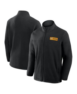 Fanatics - Men's Black Pittsburgh Penguins Home Ice Fleece Full-Zip Jacket