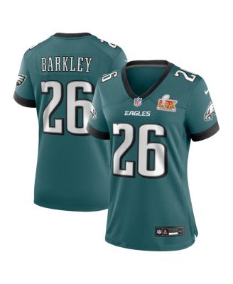 Nike - Women's Saquon Barkley Midnight Green Philadelphia Eagles Super Bowl LIX Game Player Jersey