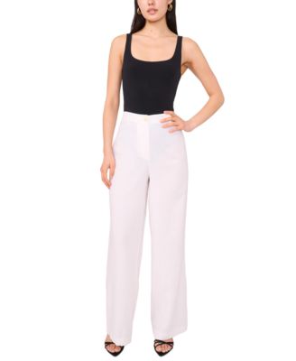 Vince Camuto - Women's Linen-Blend Wide-Leg Pants