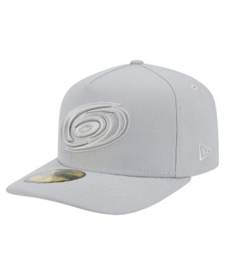 New Era - Men's Gray Carolina Hurricanes Color Pack A-Frame 59FIFTY Fitted Hat