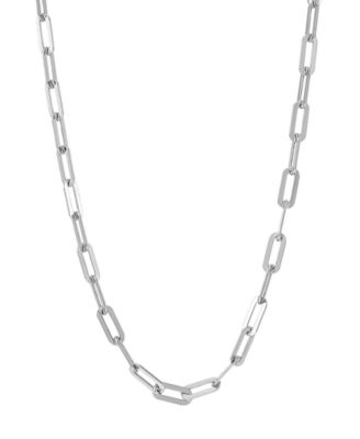Giani Bernini - Paperclip Link 18" Chain Necklace in 18k Gold-Plated Sterling Silver or Sterling Silver