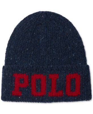 Polo Ralph Lauren - Men's Tweed Logo Performance Beanie