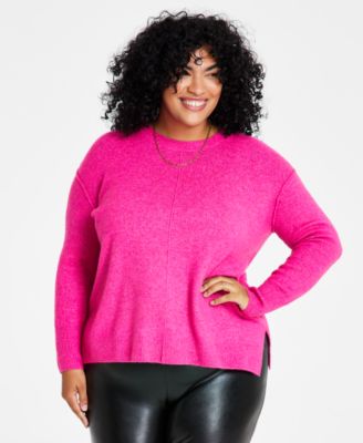 Vince Camuto - Plus Size Crewneck Sweater
