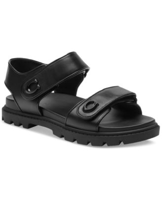 COACH - Women's Brynn Double-Band Sporty Lug-Sole Sandals