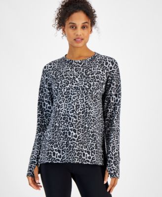 Macy's - Women's Animal-Print Comfort Tunic, Created for Macy's