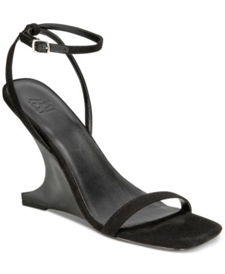 AAJ By Aminah - Women's Indigo Wedge Sandals