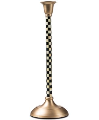 Mackenzie-Childs - Large Courtly Check Candlestick