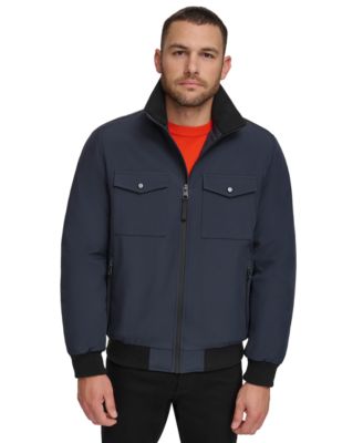 Calvin Klein - Men's Flex Tech Water-Resistant Bomber Jacket