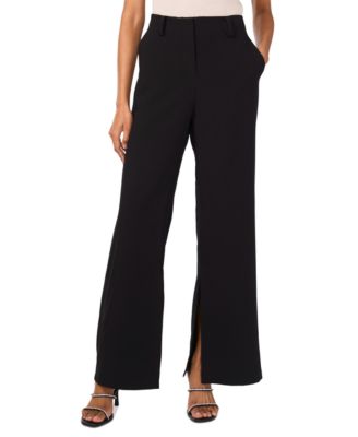 Vince Camuto - Women's Wide-Leg Split-Hem Trousers