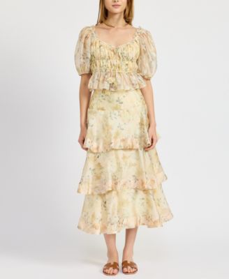 En Saison - Women's Elliot Organza Maxi Skirt