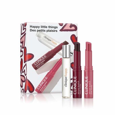 Clinique - 3-Pc. Happy Little Things Perfume & Almost Lipstick Gift Set