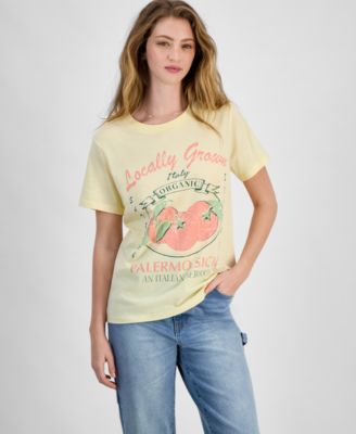 Grayson Threads, The Label - Juniors' Palmero Graphic Tomato T-Shirt